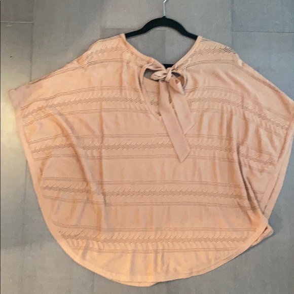 Lauren Conrad salmon poncho - Picture 4 of 4